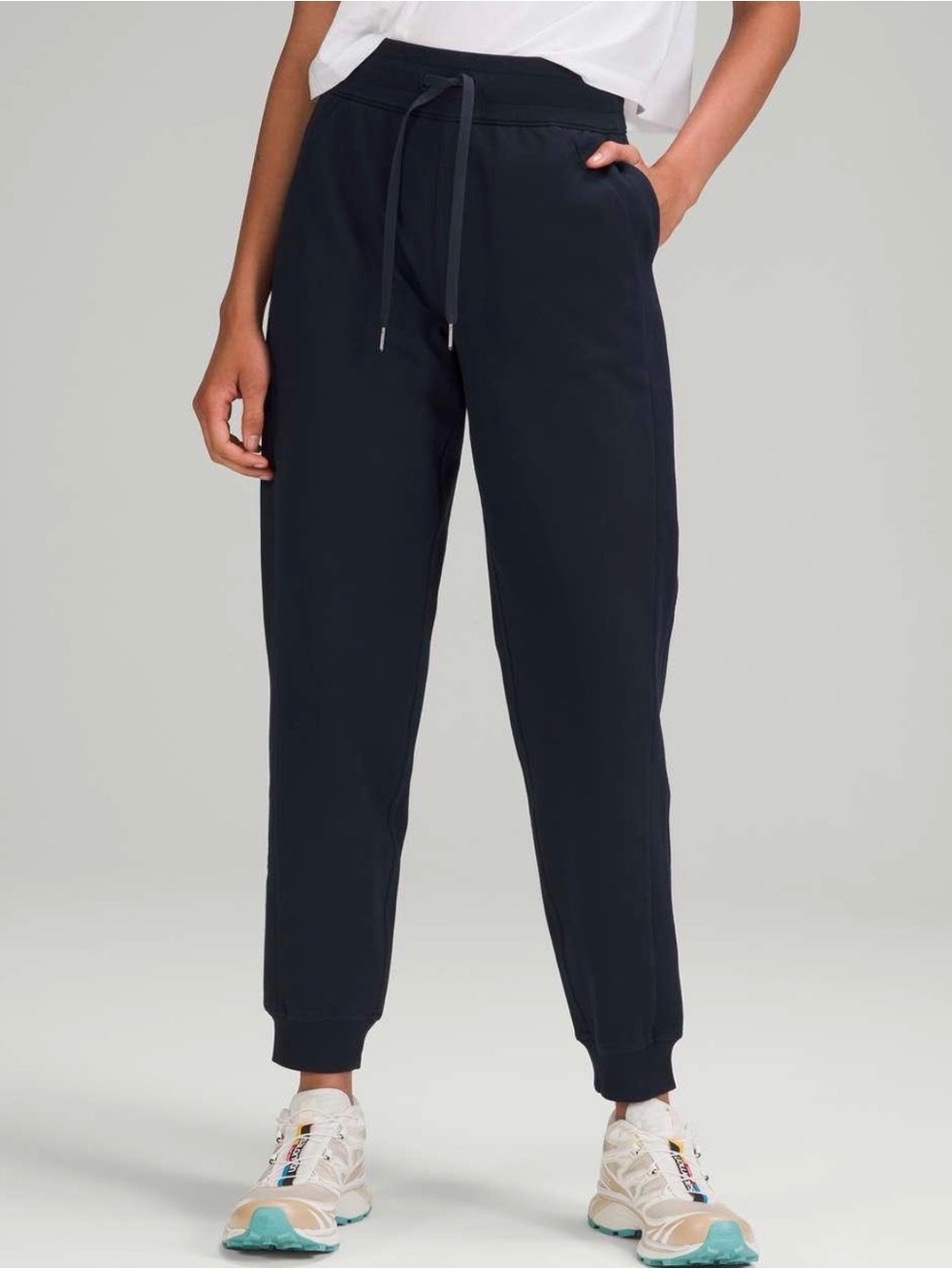 lululemon athletica Women's Navy Blue Track Joggers